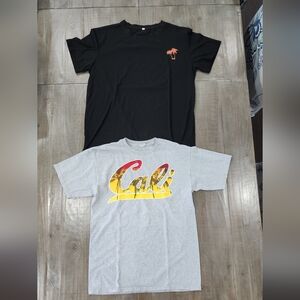 2 Graphic Men's T-Shirts #D2509-0093
